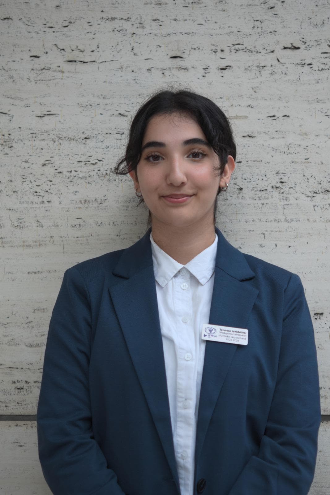 Tahmena Jamshidyar, Werkgroepcoördinator SCOPH